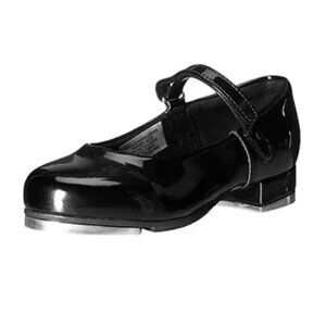 NEW Leo Toddler Rhythm Tap Dance Velcro Dancing Mary Jane Jazz Shoes Kids 7 1/2